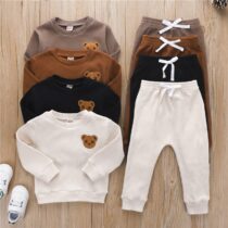 0-3Years-Newborn-Infant-Baby-Boy-Girl-Clothes-Set-Bear-Embroidery-Sweatshirt-Tops-Pants-Autumn-Winter