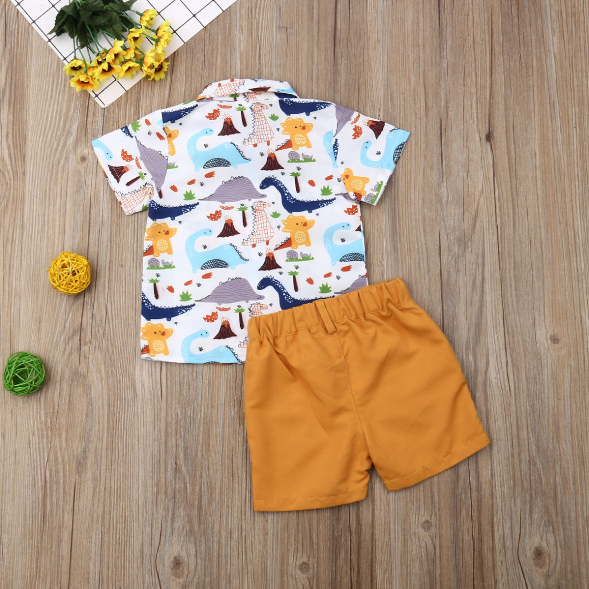 1-6Y-Summer-Toddler-Kids-Baby-Boys-Clothes-Set-Dinosaur-Print-Short-Sleeve-Shirt-Top-Shorts-5