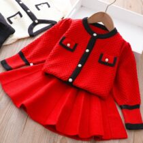 Autumn-Winter-Girls-Clothes-Patchwork-Sweater-Sets-1-6-Years-Old-Kids-Princess-Knitted-Cardigan-Pleated