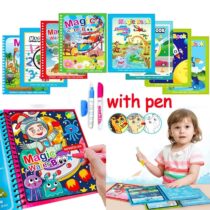 Children-Early-Education-Toys-Magical-Book-with-Pen-Water-Drawing-Montessori-Toys-Gift-Reusable-Coloring-Book