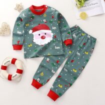 Children-s-Clothing-Baby-Girl-Christmas-Pajama-Suit-Lovely-Leisure-Wear-Infant-Boys-Long-Sleeve-2