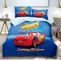 Disney-Mc-Queen-Cars-Spiderman-Babies-Bedding-Set-Captain-America-Kids-Twin-Full-Duvet-Cover-Pillowcase