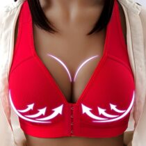 Front-Closure-Solid-Color-Bras-For-Women-Plus-Size-Seamless-Bra-Cotton-Underwear-Wireless-Push-Up