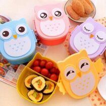 Owl-Shaped-Lunch-Box-With-Compartments-Lunch-Food-Container-With-Lids-Almacenamiento-Cocina-Portable-Bento-Box