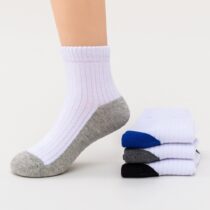 Pure-Cotton-Soft-White-Student-Socks-Breathable-Absorbing-Sweat-Sport-Socks-Boys-Girls-Quality-Socks-4Pairs