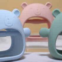 Silicon-Teething-Mitten-Toy-Animal-Custom-Silicone-Chewable-Toys-Cute-Bear-Silicone-Baby-Gloves-Soothing-Teether