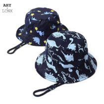 Summer-Spring-Dinosaur-Print-Baby-Bucket-Hat-For-Boy-Girl-Outdoor-Kids-Fisherman-Sun-Hats-Children