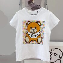 Summer-Toddler-Kid-Baby-Boys-Girls-Clothes-Cotton-T-Shirt-Short-Sleeve-Cartoon-Bear-Tees-Children